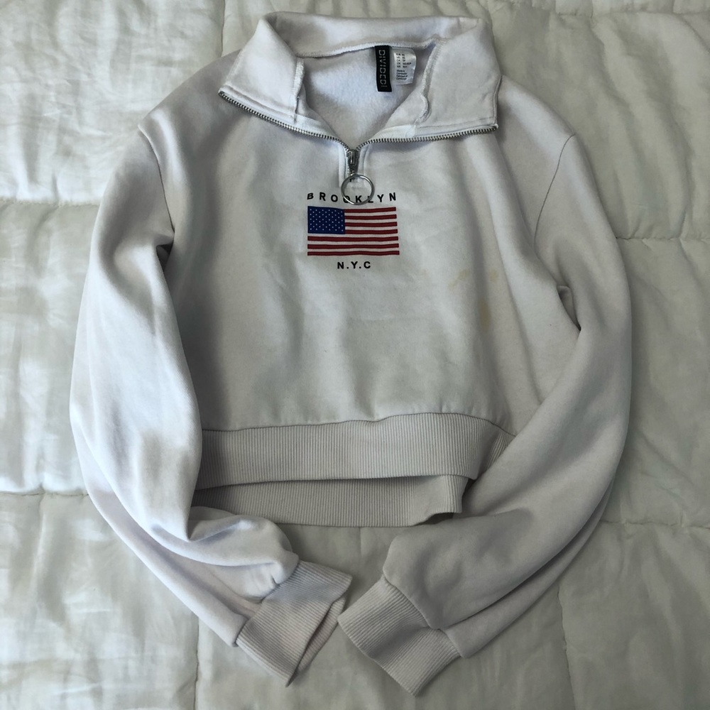 Cropped sweater - Picture 2 of 2